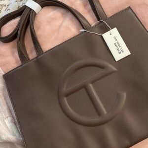Telfar Chocolate Brown Tote Bag